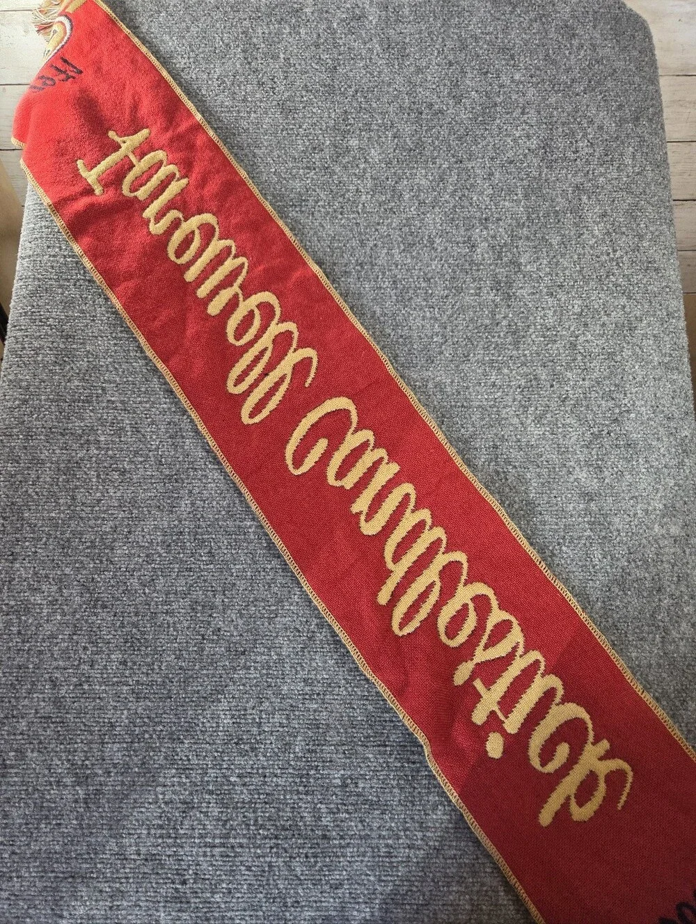 San Francisco 49ers 1977–2013 Farewell Candlestick Scarf